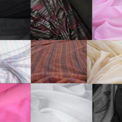 Odzieżowe tkaniny siatkowe